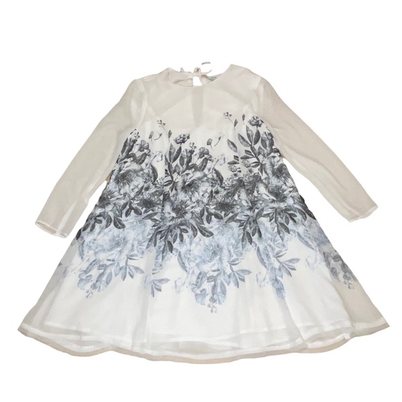 Kimchi Blue White & Gray Dress Size M - Picture 3 of 5